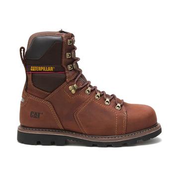 Caterpillar Alaska 2.0 8" Su Geçirmez Thinsulate™ Steel Burunlu Güvenlik Botu Erkek Kahve | CAT043-T