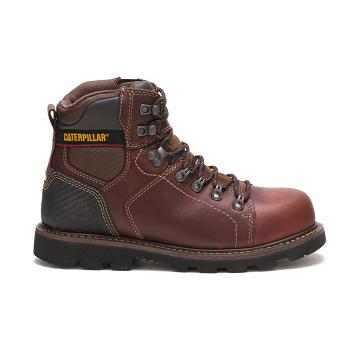 Caterpillar Alaska 2.0 Steel Burunlu Iş Botu Erkek Kahverengi | CAT226-TR