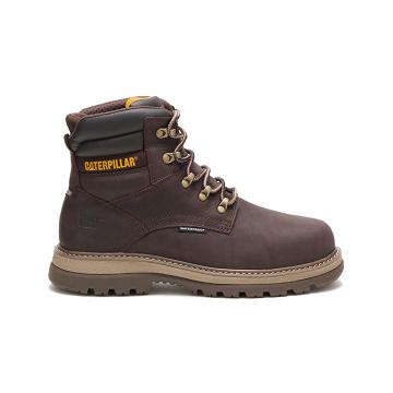 Caterpillar Fairbanks 6" Su Geçirmez Steel Burunlu Iş Botu Erkek Kahve | CAT184-TR