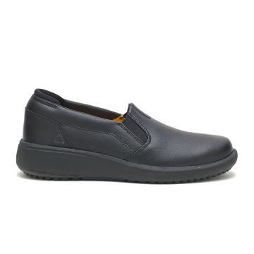 Caterpillar ProRush SR+ Slip-On Yürüyüş Ayakkabısı Kadın Siyah | CAT576-TR